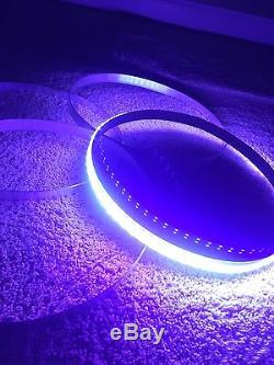 15.5 BLUETOOTH RGB Color-Change LED Wheel Ring Light KIT 4pcs SET