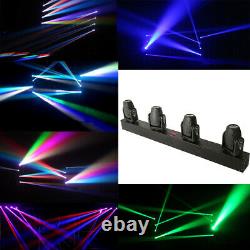 150W RGBW 4in1 4 Head LED Stage Moving Head Light DMX512 DJ Color Change Party