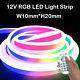 150ft 12V RGB LED Neon Rope Light Strip Waterproof In/Outdoor Floor Garden Decor