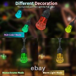 15LED 48FT Smart String Light RGB Remote Control APP Wedding Party Thanksgiving