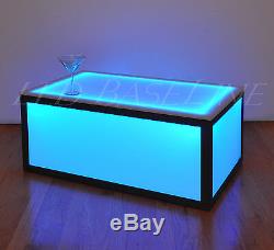 16 Led Cube Coffee Tabled Bar Modern Color Changing