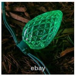 2 GE Color Effects 8-Marker Color Changing Christmas Light Bulb Pathway Markers