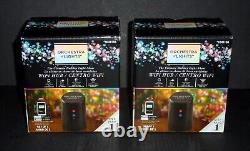 (2) Gemmy Orchestra of Lights Holiday Light Show WiFi Hub Model 2022 New in Box