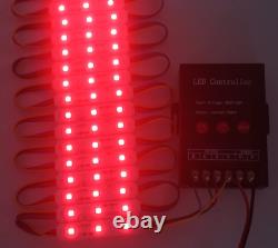 200Pcs 12V 5050 SMD 3 LED Module RGB Color Changing Lights Lamp for Ho