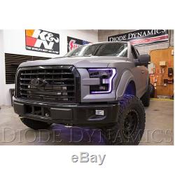 2015-2017 Ford F-150 RGBW LED Multi-Color Changing Headlight Accent Boards Set