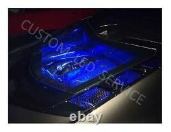 2020-2021 C8 Corvette Bluetooth Rgb Engine Bay Led Lighting Kit, Color Changing