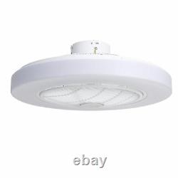 22.5 Ceiling Fan LED Light Bluetooth Speaker Chandelier Remote 3 Color Change