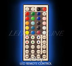 24 Wall Mounted Led Color Changing Remote Controlled Acrylic Home/bar Shelf