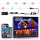 24V 50FT-492FT Permanent Outdoor LED Eaves Lights Smart RGBCCT APP Control Kit