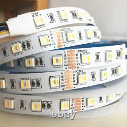 24V LED Strip 5050 RGB RGBW RGBWW RGBCCT 4in1 5in1 Color Changing Light Dimmable