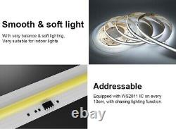 24V WS2811 Chasing Light COB LED Strip 360LEDs Water Flowing Running Light Strip