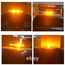 27 Amber Emergency Warning Security Strobe Light Bar Roof Top for Tow Truck