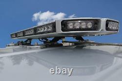 27 Amber Emergency Warning Security Strobe Light Bar Roof Top for Tow Truck