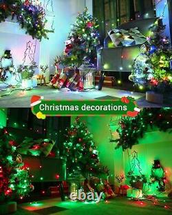 270 Ft 800 LED Color Changing Christmas Lights with Remote Timing Function Xm