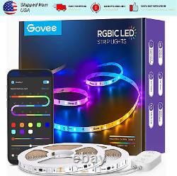 2x 32.8ft RGBIC LED Strip Lights Color Changing LED Strips App Control Bluetooth