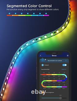 2x 32.8ft RGBIC LED Strip Lights Color Changing LED Strips App Control Bluetooth