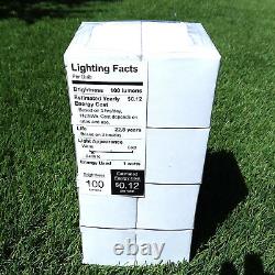 3 Pack 48FT Outdoor Weatherproof Commercial Grade Patio LED String Lights Bulbs