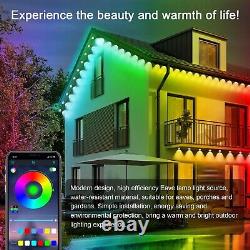 300FT Permanent Outdoor Lights, RGB Eaves Lights with App Control Remote, DIY S