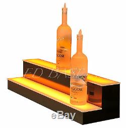 32 LED Color Changing Bar Shelf bottle Glorifier 2 Step