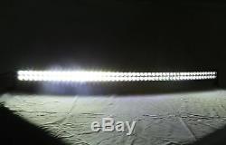 32INCH CURVED LED Light Bar Amber/White Dual Color Change Offroad SUV Truck ATV