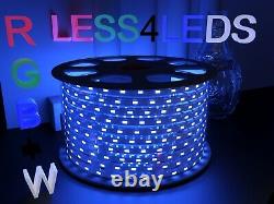 330ft / 100m Holiday Lights 110V 120V RGB +W LED Strip Light Waterproofed