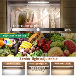 360° Rotatable Cabinet Light Intelligent Induction Dimmable Color Changing USB