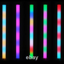 4 x Equinox Pulse Tube Lithium LED Rainbow Colour Changing DJ Disco Party Light