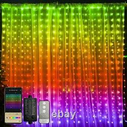 400LT Window Curtain String Lights Color Changing Fairy 400LED Curtain Lights