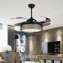 42 Ceiling Fan with LED Light and Remote Control Color Temperature Adjustable