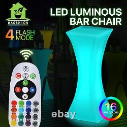43 H Pub Bar Table Club 16 Colors Changing LED Light Up Table withRemote Control