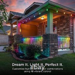 48ft Black Cord 24 Shatterproof Acry. Premium Color Changing String Lights