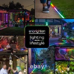 48ft Black Cord 24 Shatterproof Acry. Premium Color Changing String Lights