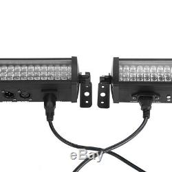 4PCS Wall Washer LED Lights, 36W RGB Color Changing DMX512 Strip Light Projects