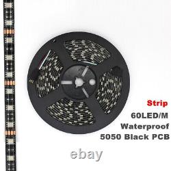 5-100M 60leds/M RGB LED Strip Light 5050 SMD Ribbon Tape Roll Waterproof DC 12V