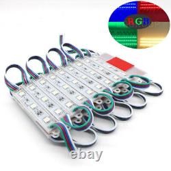 5050 LED Window Store Front Lights Module Strips with power supply+Remote US