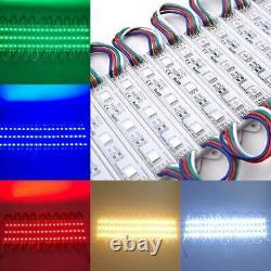 5050 LED Window Store Front Lights Module Strips with power supply+Remote US