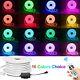 50ft LED RGB Neon Rope Light Waterproof Lighting For Outdoor Decoration Lights