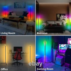51 Corner Floor LED Modern RGB Lamp Color Changing Lights Nordic for Room