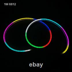 5V 12V Premium Full Color Neon Magic RGB W Flex LED Strip Outdoor Lighting Tape