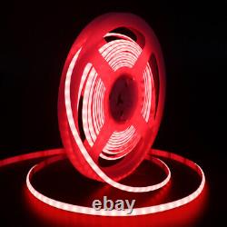 5V RGB COB LED Strip Light 5mm Flexible Dimmable FCOB LED Tape Light Colorful