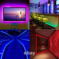 5V RGB COB LED Strip Light 5mm Flexible Dimmable FCOB LED Tape Light Colorful