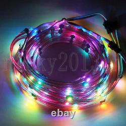 5V WS2812B IC 5050 RGB LED Pixel Module String Pre-Wired 5M 50LEDs Addressable