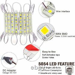 6 LED Module Strip Light Lamp Super Bright IP65 Waterproof 5054 SMD Kit US STOCK