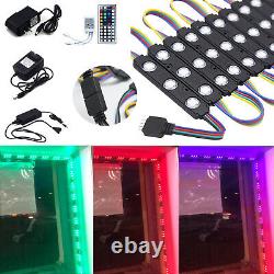 60-3000 LED RGB SMD 5050 3LED Injection Module Light WITH Interface DC 12V IP65