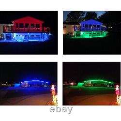 60M 50M 40M 30M 20M 10M 60LED/M Waterproof WiFi Music RGB LED Strip Light 12V