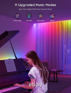65.6Ft RGBIC LED Strip Lights, Color Changing LED Strips, App Control via Blueto