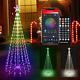 6Ft 265 Leds Christmas Cone Tree Light Outdoor Bluetooth Smart Fairy String Ligh