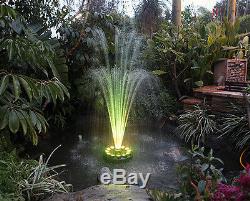 720 RGB LED Color Changing Fountain & Floating Ring Great For Pools & Ponds