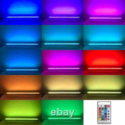 72W RGB Wall Washer Light, IP65 Waterproof Color Changing LED Strip Light with R