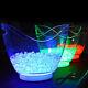 8 Ltr Rechargeable LED Color Changing Ice Bucket Container Bar Wine Party Cooler